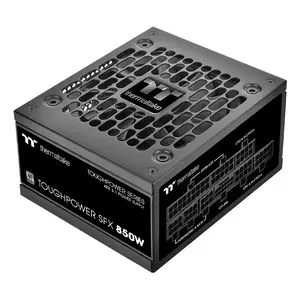 Блок питания Thermaltake Toughpower SFX Platinum 850W TT Premium Edition, 24‑pin ATX, 80 PLUS Platinum, SFX (CFX), чёрный