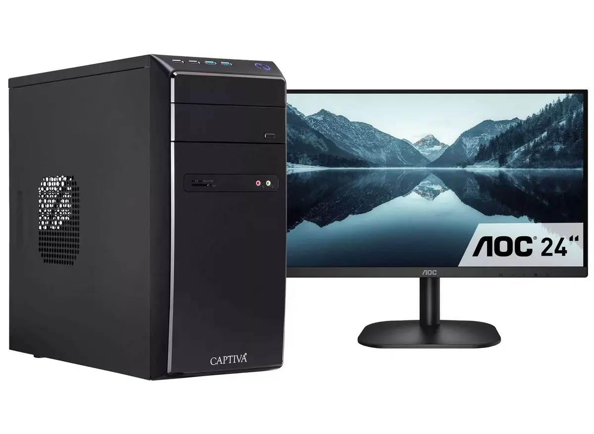 Captiva R83-053 galda dators ar AMD