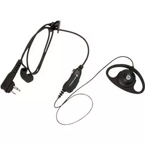 Motorola headphones MICRO HKN4599A PTT Black — lightweight design, hands-free push-to-talk