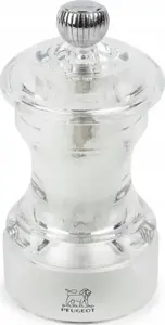 Sāls dzirnaviņas PEUGEOT Bistro 10 cm, caurspīdīgs akrils, manuālas