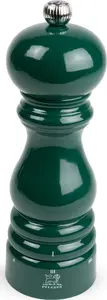 Pepper mill PEUGEOT Paris 18 cm, green beech wood, manual pepper grinder