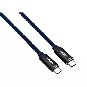 USB Type-C cable helos 372341 — 2.0 m, 40 Gbps data, 240 W power delivery
