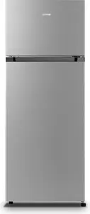 Gorenje RF414EPS4 Свободностоящий двухкамерный холодильник общей емкостью 206 л, холодильная камера 165 л, морозильная камера 41 л, класс энергоэффективности E, серый металлик