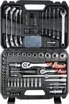 Socket and Ratchet Tool Set YATO YT-38784 — 93-piece, 1/4" and 1/2" drive