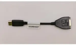 Lenovo DisplayPort to Single-Link Adapter 00XJ087, supports up to 1920x1200 resolution