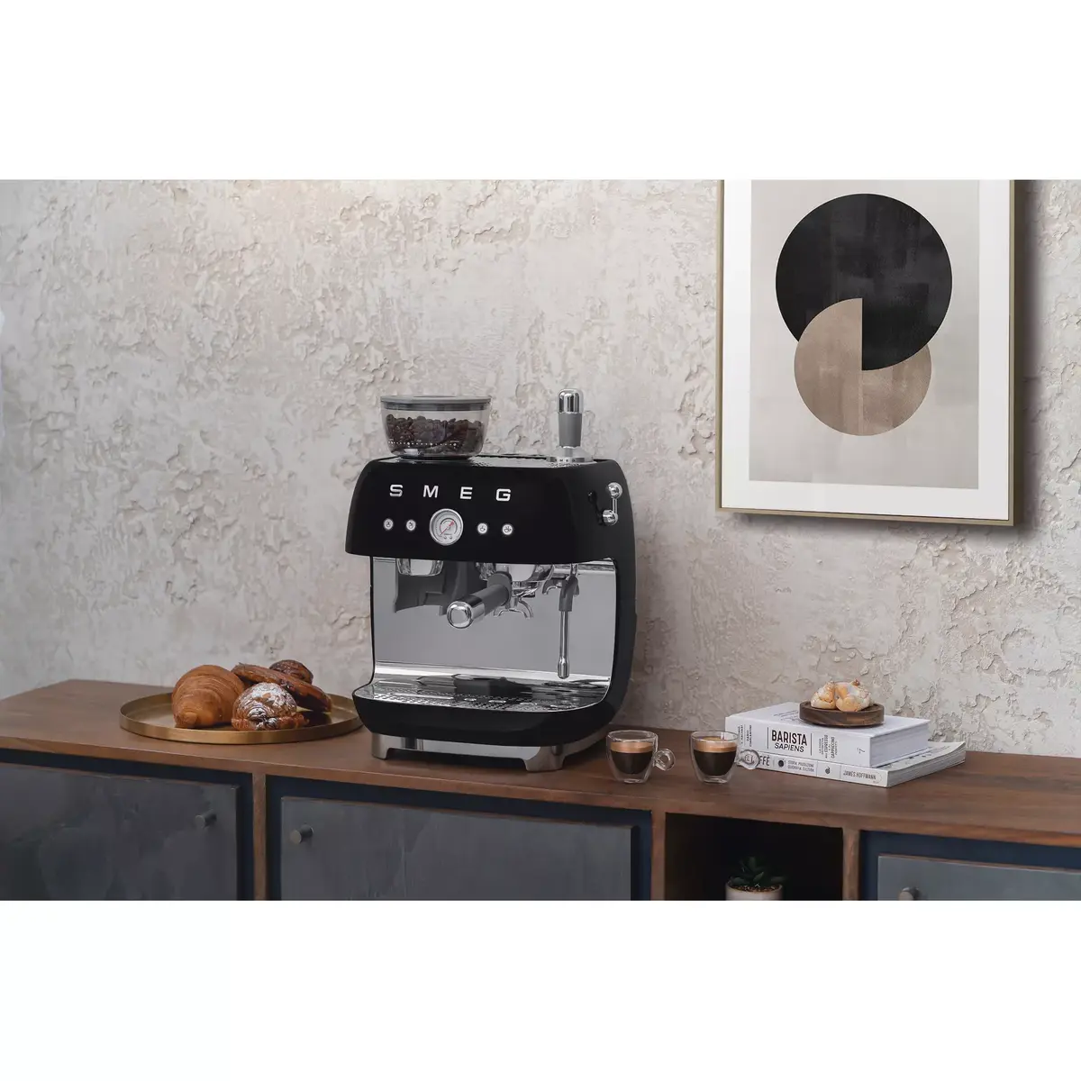 Espresso machine Smeg 2.4 L EGF03BLEU Photo 15
