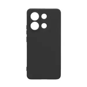 Silikona maciņš iLike priekš Xiaomi Redmi Note 13 4G — melns