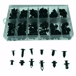 Fastening set Beast 8031062 — 192 pcs; for holes 6.3–10 mm; assorted automotive clips and fasteners
