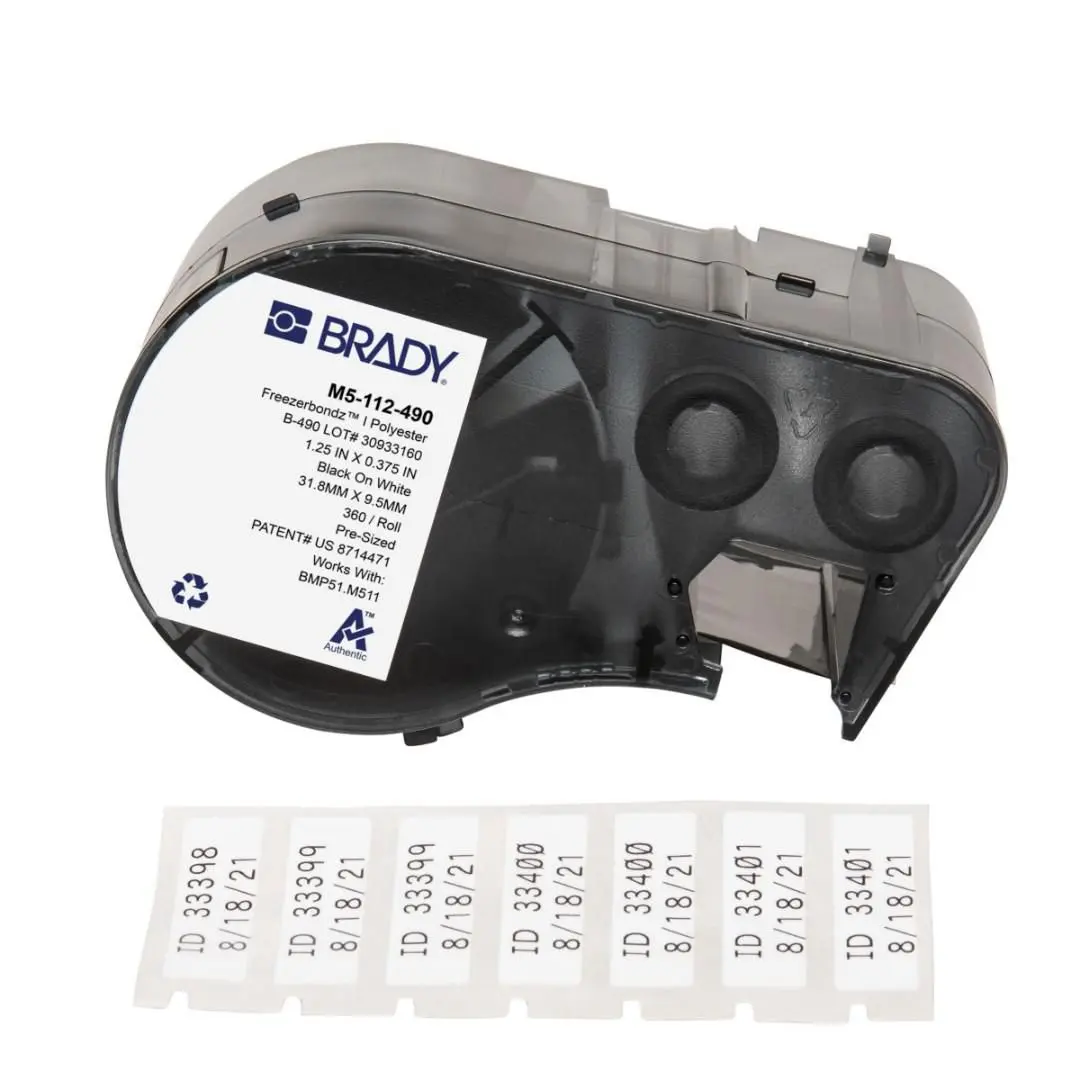Uzlīme Brady BMP51/M511 FreezerBondz M5-112-490 ar
