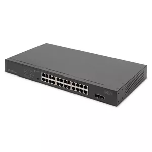 Unmanaged Switch Digitus DN-95348-2 24-Port Gigabit 2 Uplink Ports SFP