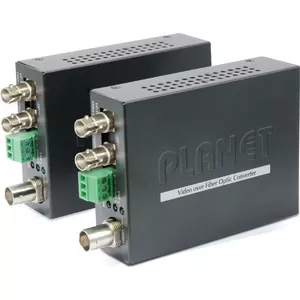 Сетевой медиаконвертер PLANET VF-101G-KIT Оптоволоконный ST до 20000м