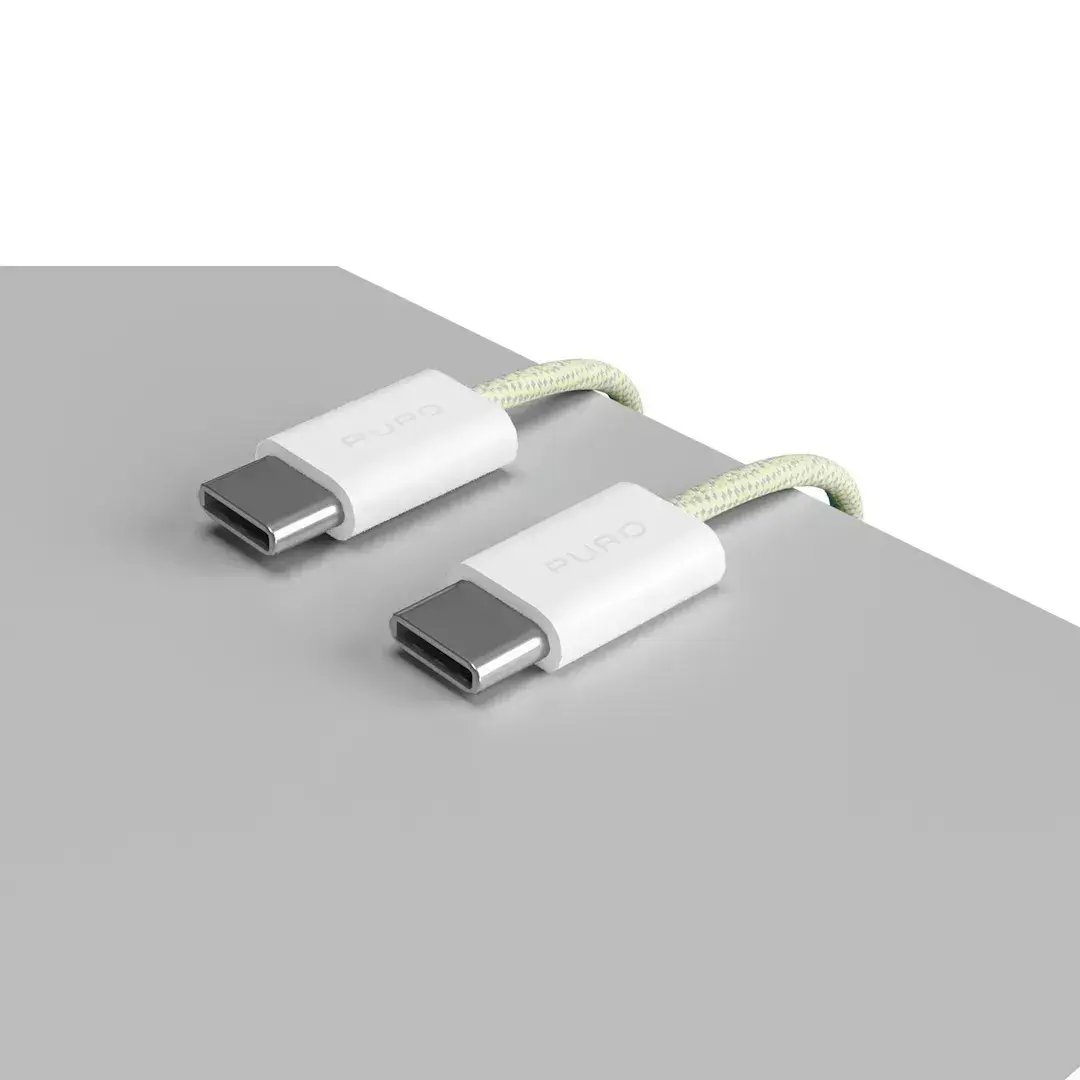 USB cable PURO PUCCCFABK415MTYEL Photo 4