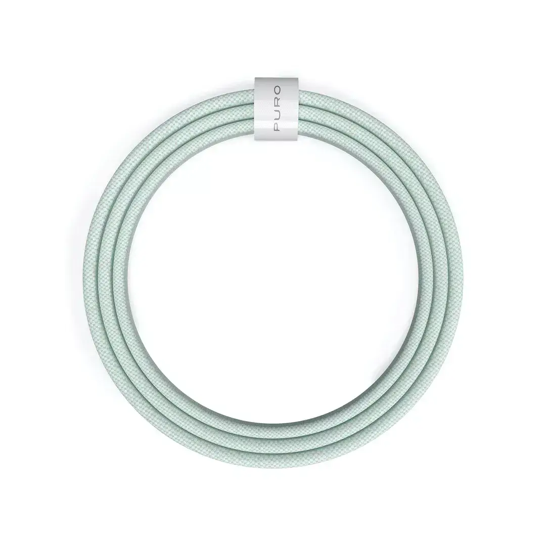 USB cable PURO PUCCCFABK415MTGRN Photo 2