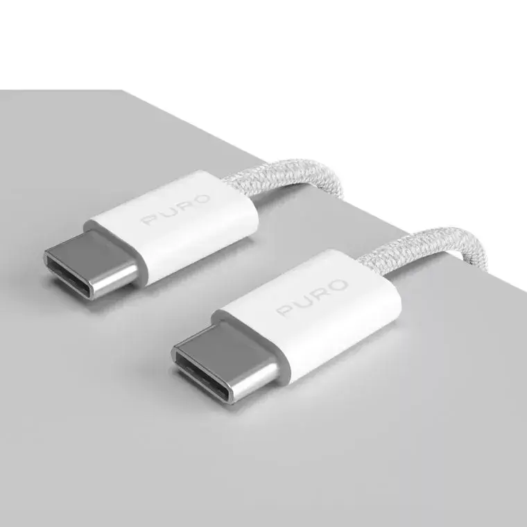USB kabelis PURO PUCCCFABK415MTWHI Photo 4