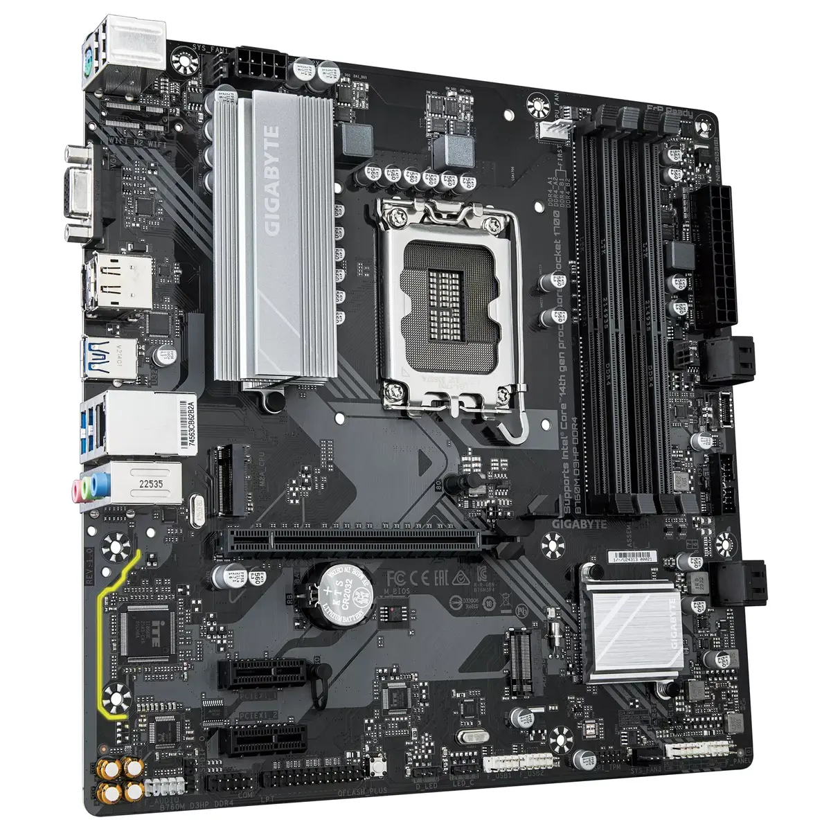 Материнская плата GIGABYTE B760M D3HP, B760M-D3HP Photo 3