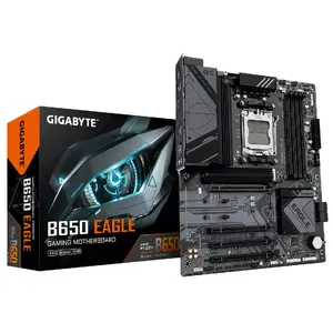 Материнская плата GIGABYTE B650 EAGLE ATX, чипсет AMD B650, Socket AM5, DDR5, 4 DIMM, 3 M.2, PCIe 5.0 x16