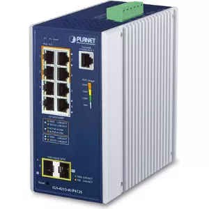 Pārvaldāms slēdzis PLANET IGS-4215-4UP4T2S L2/L4 Gigabit Ethernet PoE 8 porti