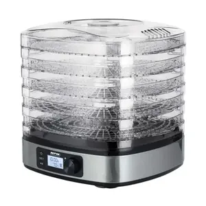Food dryer MPM MSG-12 dehydrator, 6 trays, 380 W, 35–75 °C, 0.5–36 h timer, stainless steel housing