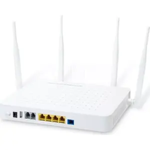 Optiskā tīkla ierīce (ONU) PLANET GPN-400ACV GPON HGU ar 4 portiem, IEEE 802.11ac, SC savienotājs, balta