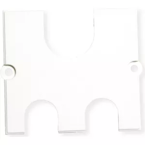 Cable grommet Bachmann 917.0821, white — desk/counter cable outlet