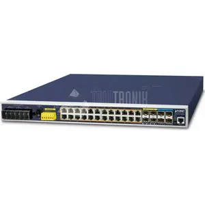 Managed L3 Gigabit Ethernet Switch PLANET IGS-6325-24P4X 24 Ports PoE