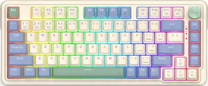 Механическая клавиатура REDRAGON K673CPG-RGB-PRO — RGB-подсветка, компактный дизайн, проводная, механические переключатели