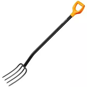 Садовая вилка Fiskars Solid 1070673 — стальная конструкция, лёгкая