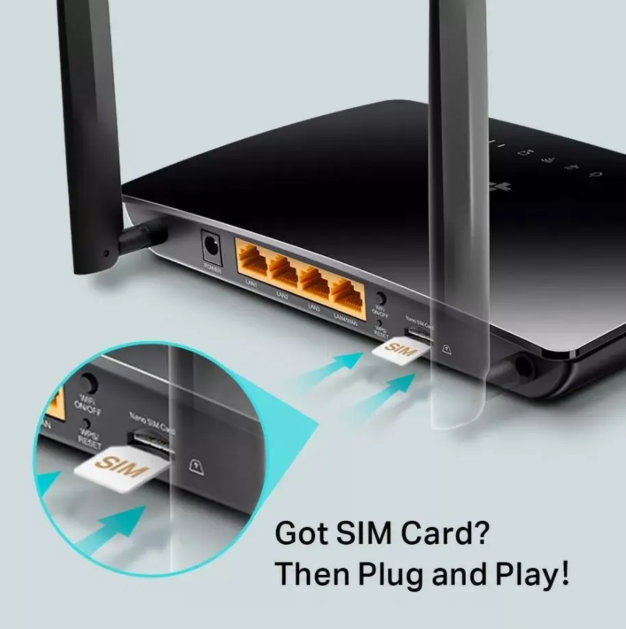 TP-Link 300 Mbps Wireless N 4G LTE Router Photo 4