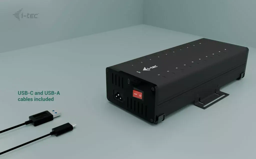 i-tec USB-C/USB-A Metāla Lādētāja Hubs Photo 2