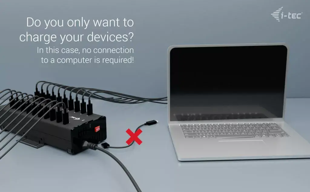 i-tec USB-C/USB-A Metāla Lādētāja Hubs Photo 5