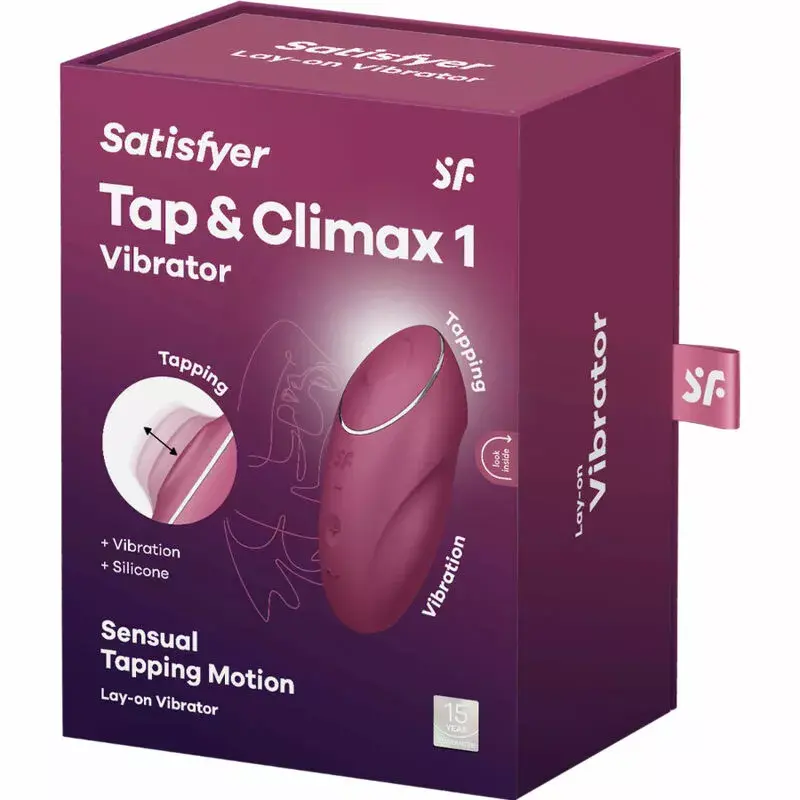 Satisfyer Lay-On вибратор Tap & Climax 1 Photo 6