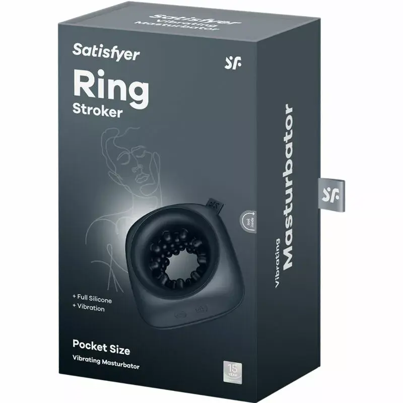 Мастурбатор Satisfyer Silicone Black Photo 6