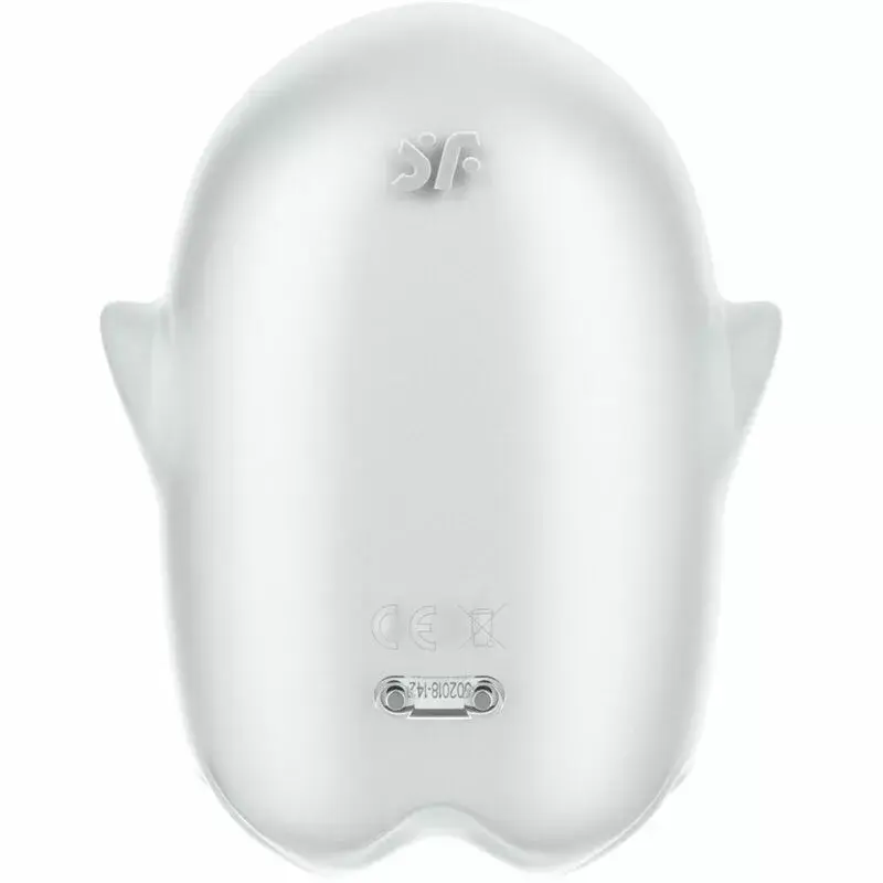 Satisfyer GLOWING GHOST White dual-stimulation vibrator Photo 3