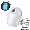 Satisfyer GLOWING GHOST White dual-stimulation vibrator Photo 4
