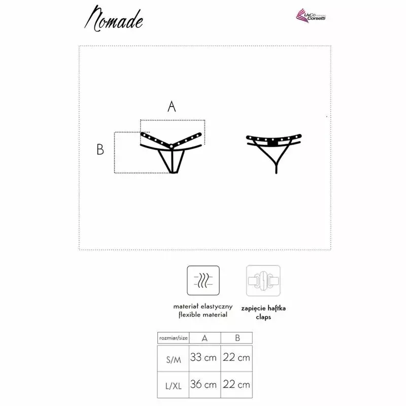 Тонг LIVCO CORSETTI NOMADE Black Photo 7