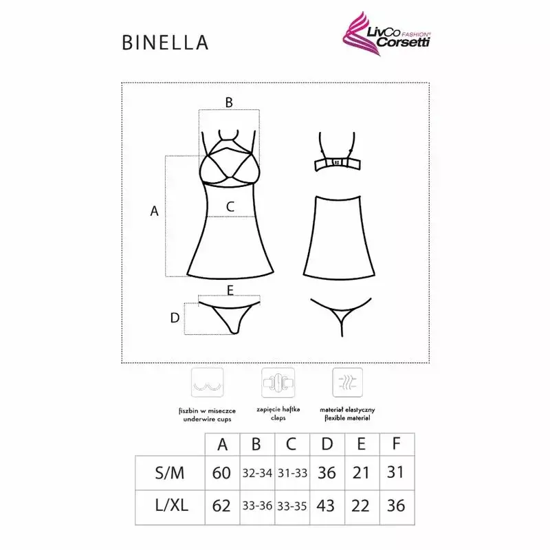 Пеньюар LIVCO CORSETTI FASHION D-239885 Photo 5