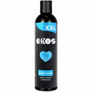 Ūdens bāzes lubrikants Eros XXL LIGHT 300 ml — intīmais lubrikants, zema viskozitāte, drošs ķermenim