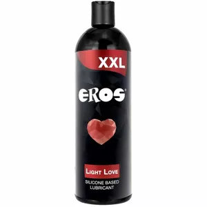 Silikona bāzes lubrikants Eros XXL Light Love 600 ml – personīgais lubrikants, silikona formula, 600 ml