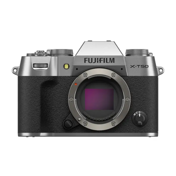 Fujifilm X-T50 bezspoguļa kameras korpuss sudraba