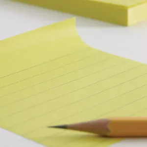 Adhesive notes Apli CLASSIC 100 x 150 mm yellow, 100 sheets