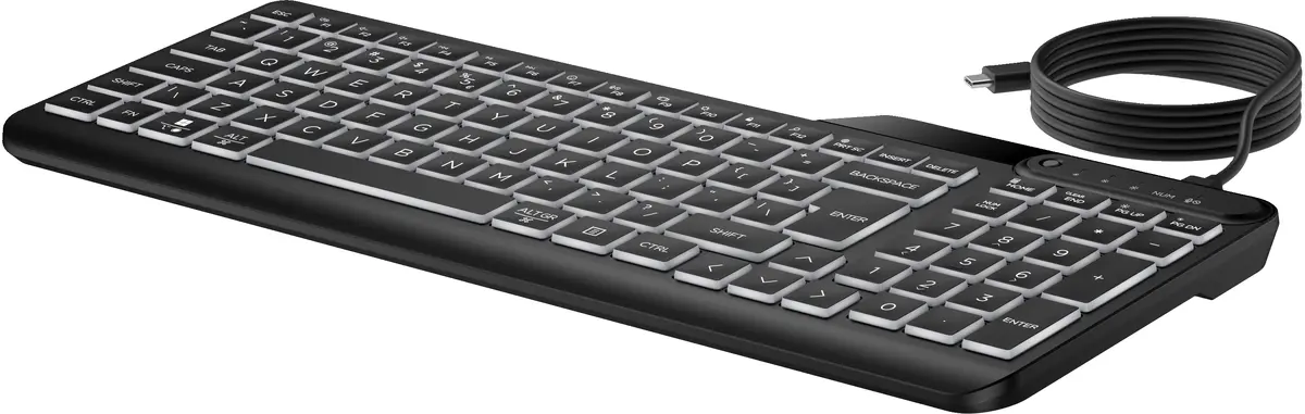 Проводная клавиатура HP 405 Multi-Device с подсветкой Photo 2