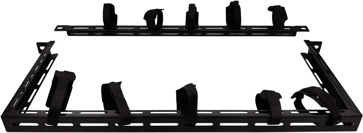 Lanview RAO220BL Kabeļu organizators 1/2U 19