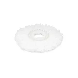 Replaceable microfibre mop gio'style Love Spin mop 360° – microfibre refill head, 360° swivel