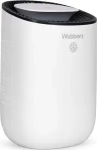 Electric heater Webber DEQ1 TICINO white — wall-mounted compact unit