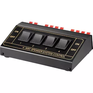 Speaker Selector Goobay 11934 4 Channels 200W