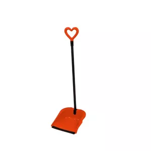 Garbage scoop gio'style Rubber Hair Scoop Love 24.5×27×85 cm assorted colours