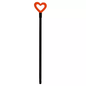 Brush handle gio'style Love 131.2 cm — adjustable cleaning pole, assorted colors (lime green, light blue, orange, lilac)