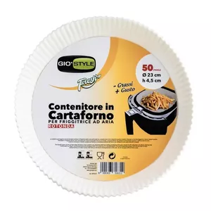 Baking dishes gio'style 115993019 set of 50 Ø23 cm for air fryer