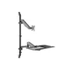 Sienas montēta darba stacija Equip 17"-32" Photo 2