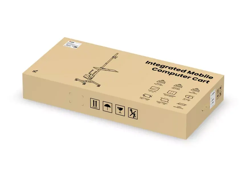 Multimediju rati Equip 17"-32" Viena monitora mobilā darba stacija Photo 13